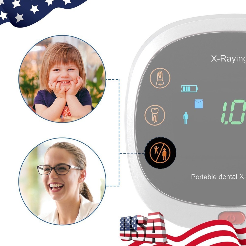 Dental Portable Handhold X Machine Unit Ray with Scatter Shield High Frequency