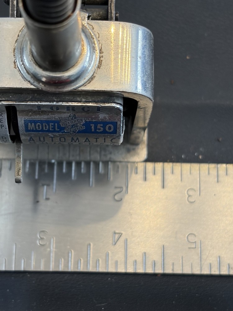 Vintage FORCE Model 150 Automatic Numbering Machine Works – Missing Knob