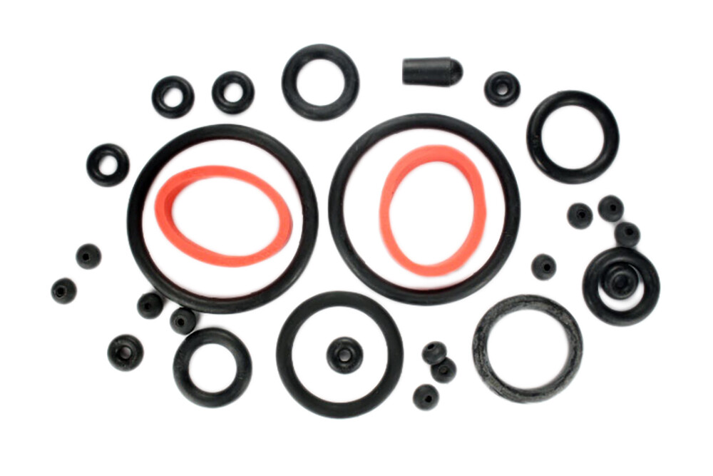 Stern AC/DC Pro Pinball Machine Replacement Repair Rubber Ring Kit Black