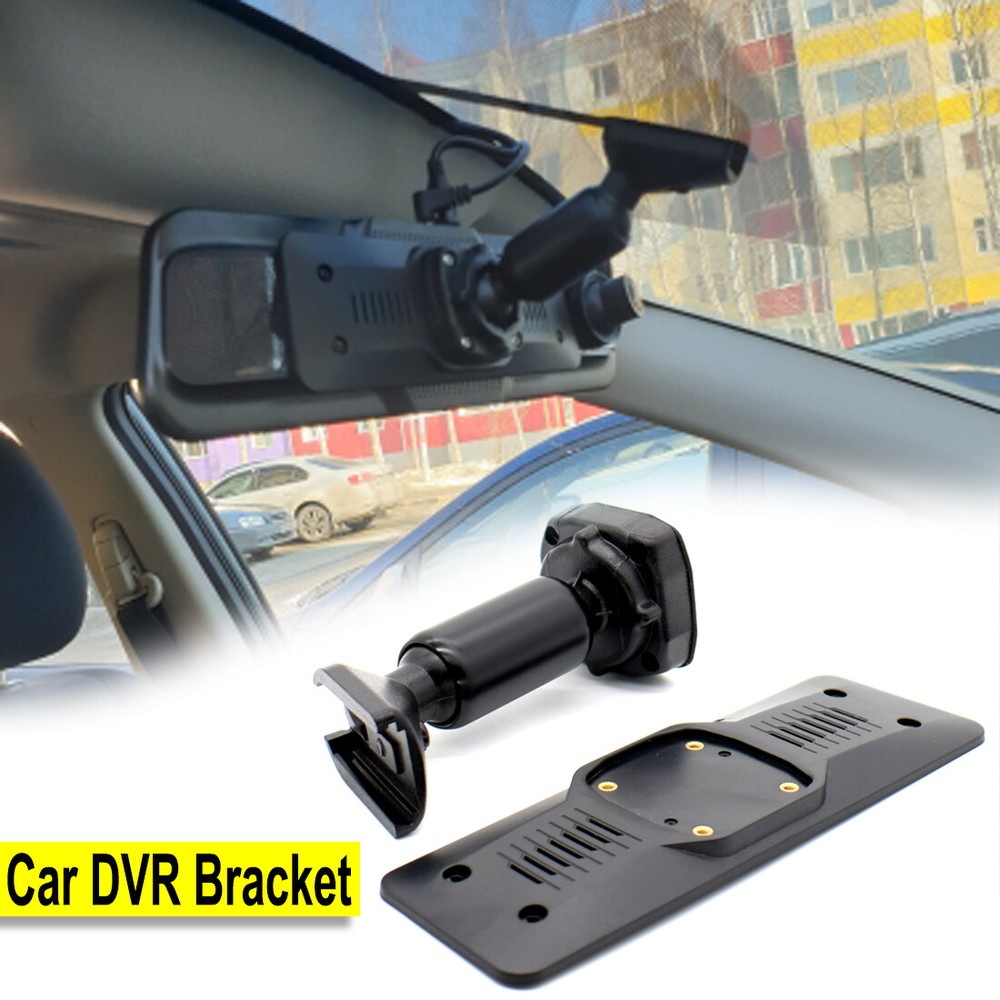 Car DVR Rear View Mirror Bracket Mounting Back Plate Panel Interior Recorder