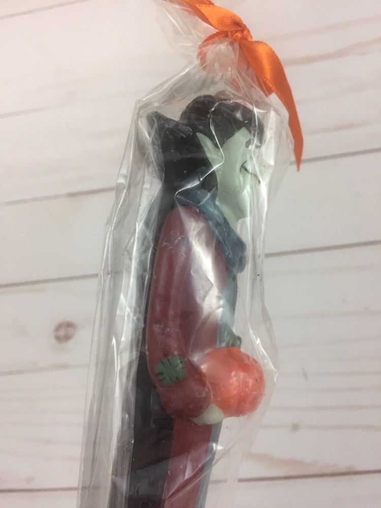 Spooky Halloween Taper Candle Count Dracula 10”