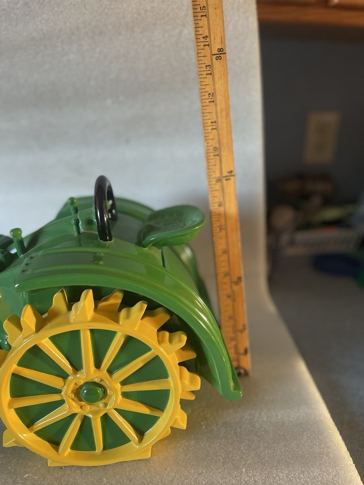 John Deere Tractor 1998 Enesco Ceramic Cookie Jar - Numbered - Some Damage