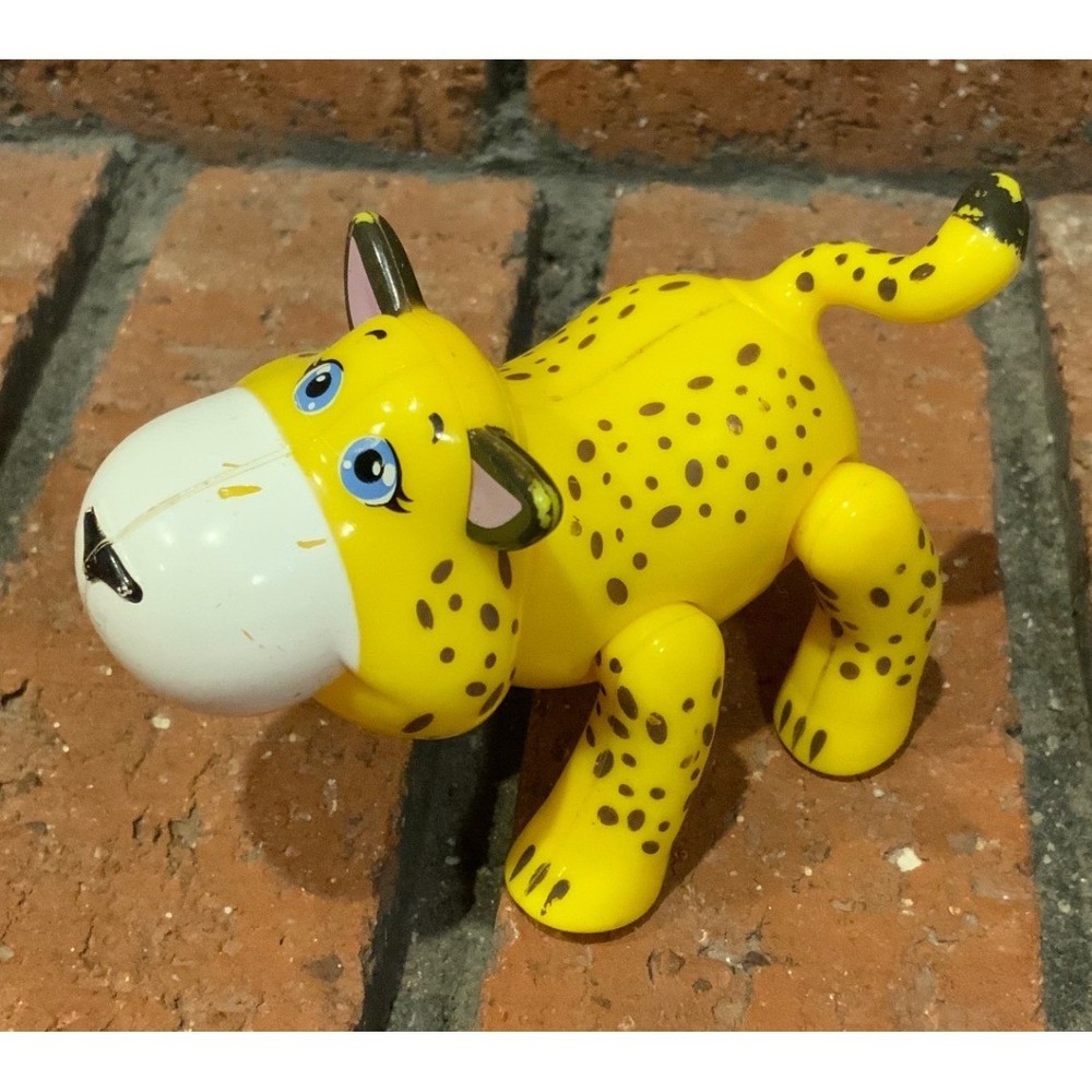 Garanimals Yellow Plastic Cheetah Cat Toy