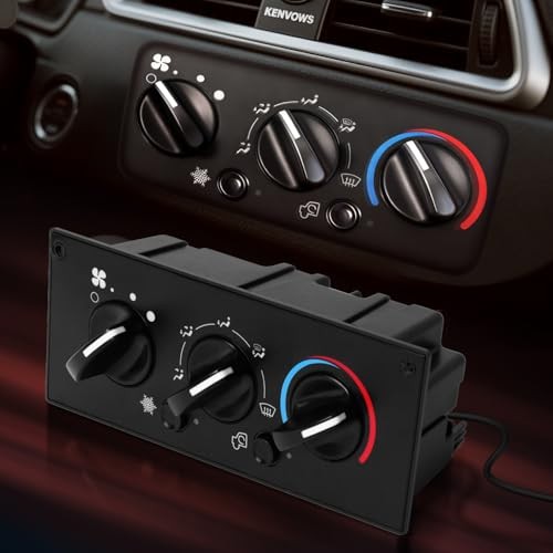 Front Climate Control Module 599-5511 Heavy Duty AC Control Panel Compatible