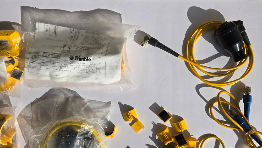 Trimble GPS - Comms Antenna Mounting Bracket Adapters, Cables, other items