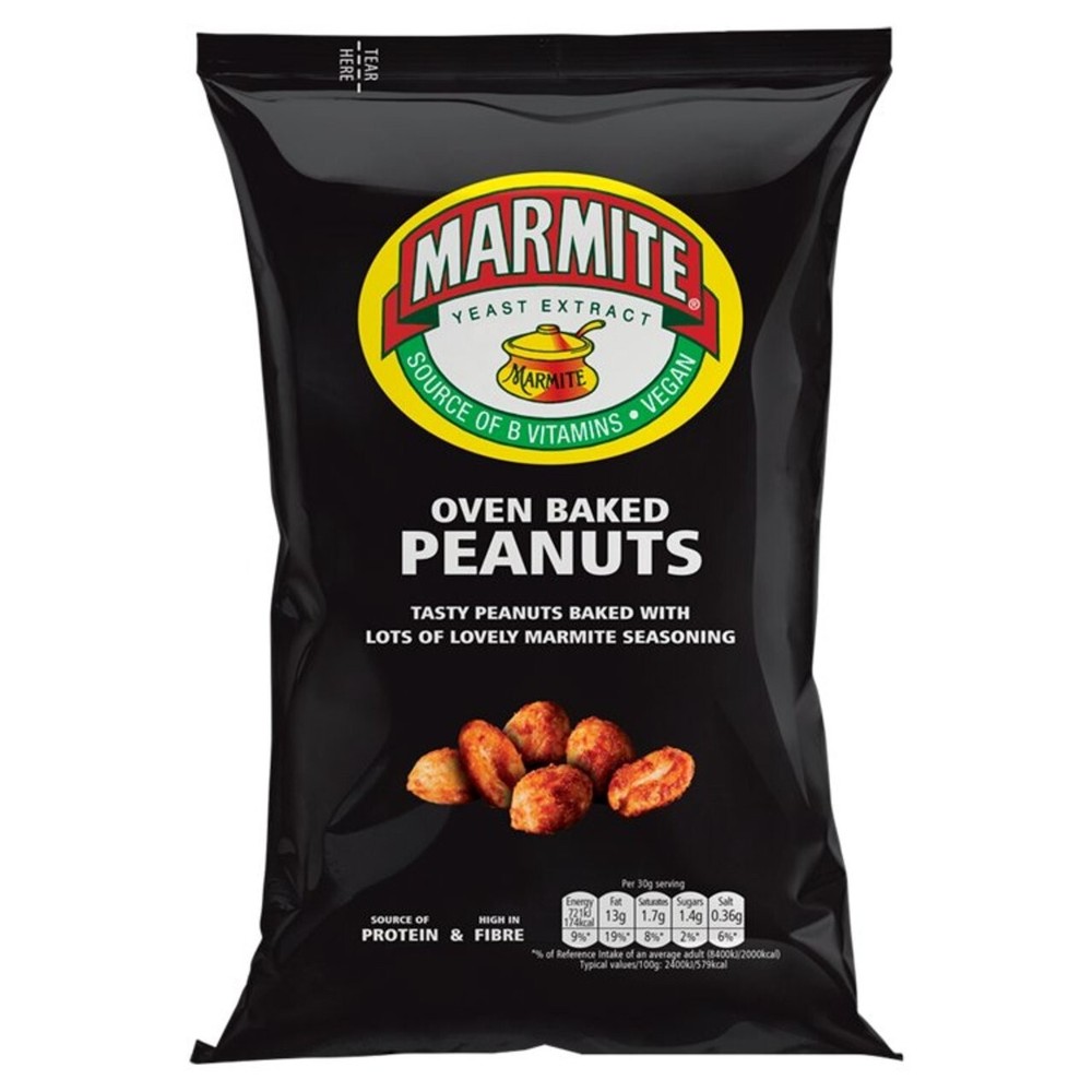 Marmite Oven Baked Peanuts 190g