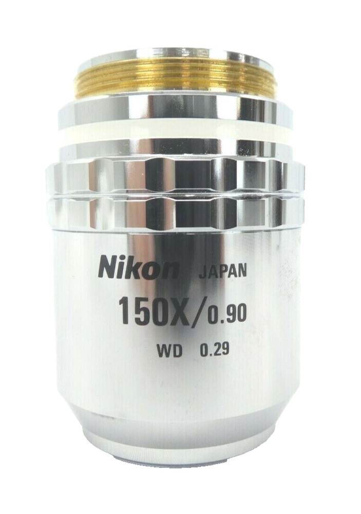 Nikon Precision CF Plan Apo 150x/0.90 Microscope Objective ∞/0 Working Surplus