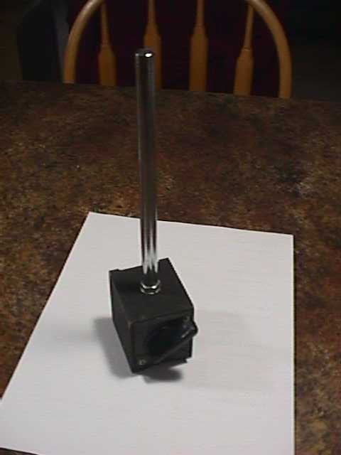 Magnetic base for dial indicators # 2