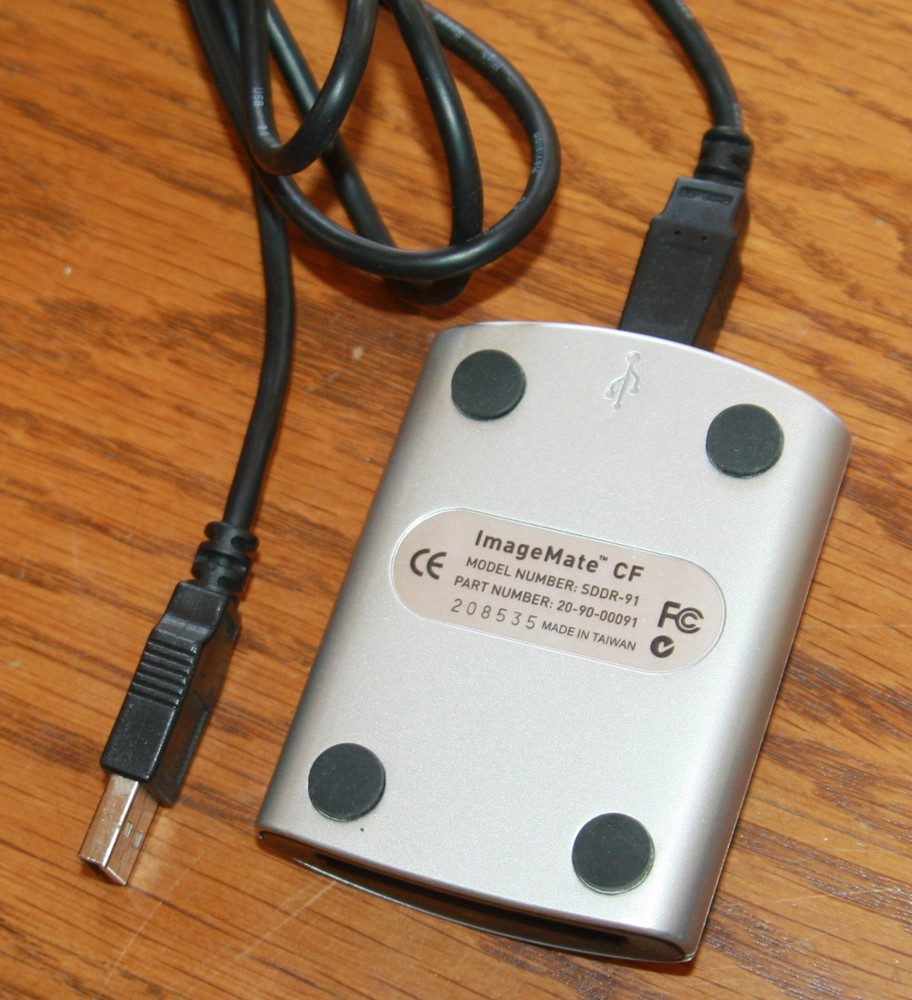 SanDisk ImageMate CF card reader Model SDDR-91 USB 2.0