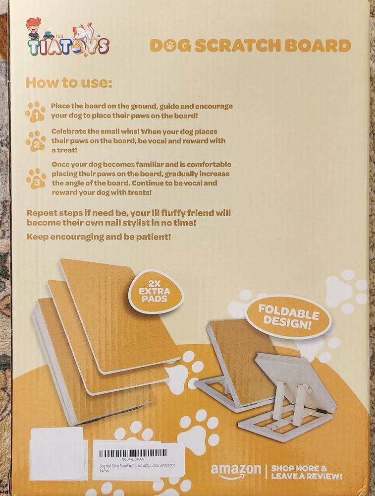 Foldable Dog Scratch Pad