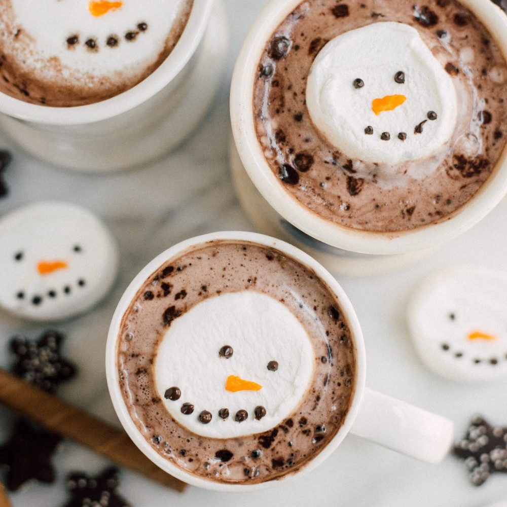 CandyRific Melting Snowman Marshmallows Hot Cocoa Kit