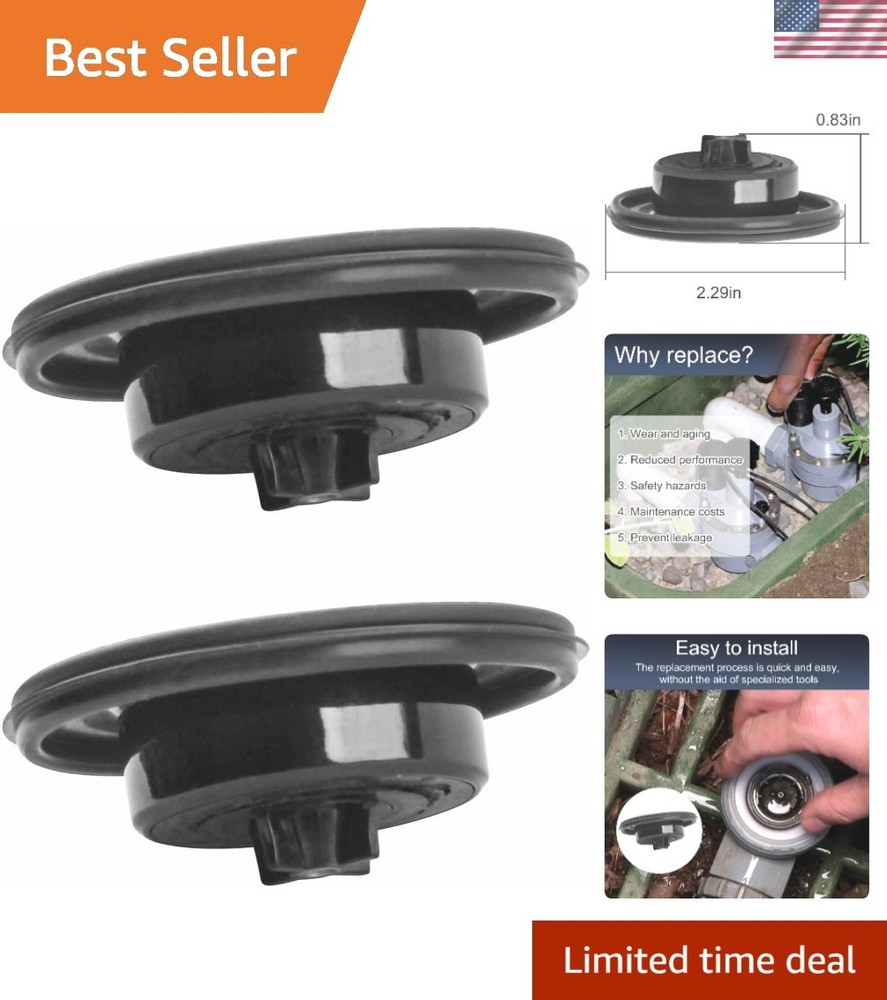 Replacement Valve Diaphragm 3/4" - 1" | for Irritrol 2400, 2600,2700DPR - 2 Pack