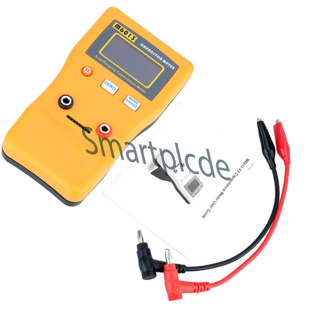 Handheld M6013 Digital Capacitor Meter Auto Rang Measuring Capacitance Tester ~