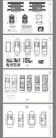 14x28 House -- 749 sq ft -- PDF FloorPlan -- Model 6A