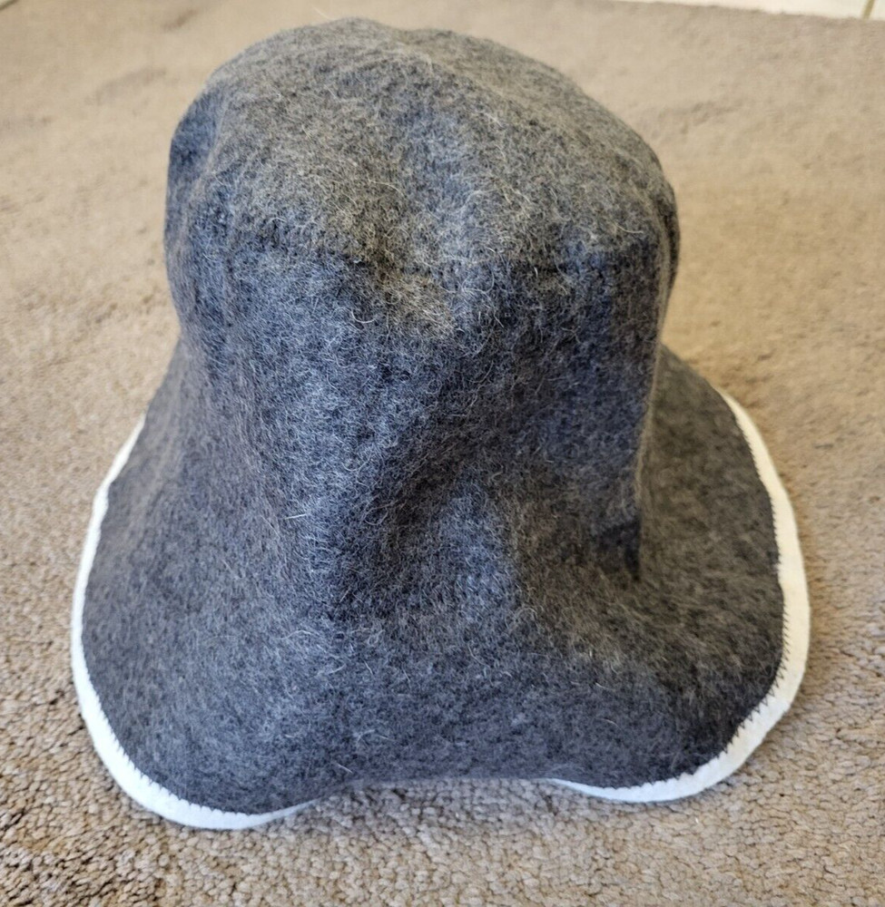 Halsa Wool Bucket Sauna Hat OS Gray
