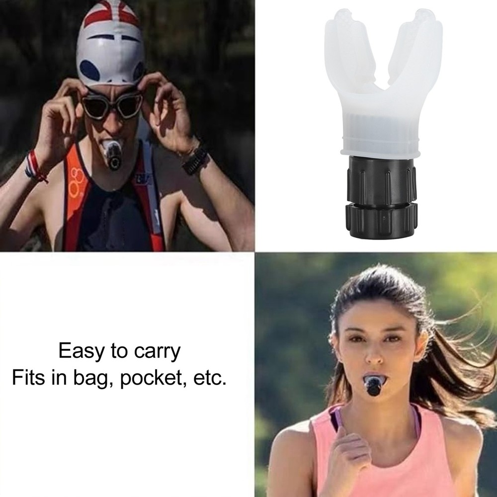 Breathing Exerciser Trainer Improve Lung Capacity Reduce Pressure Adjustable
