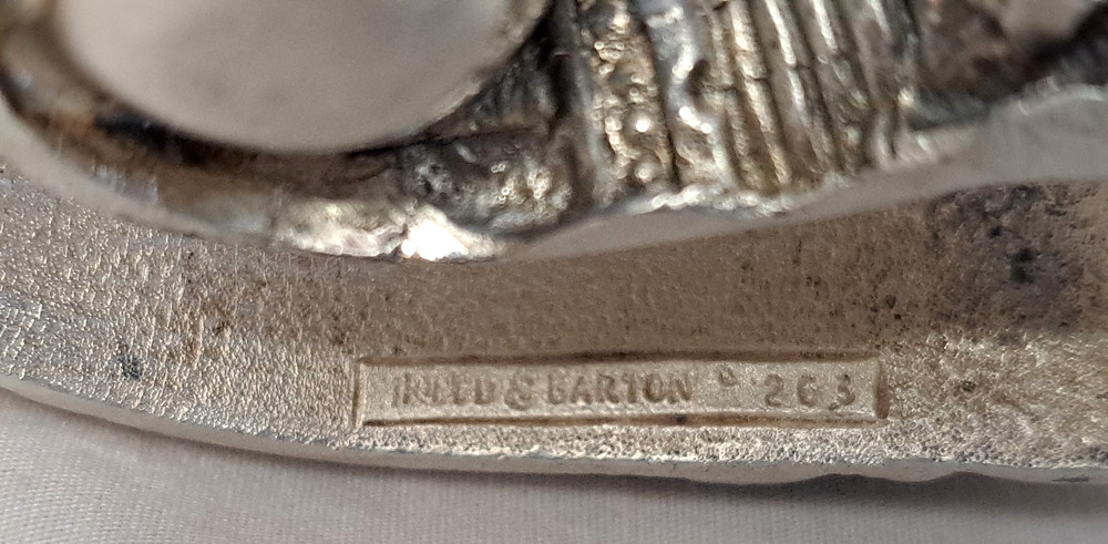 Antique Reed & Barton 263 Silver Plated Small Cornucopia Candlestick Holder EUC!