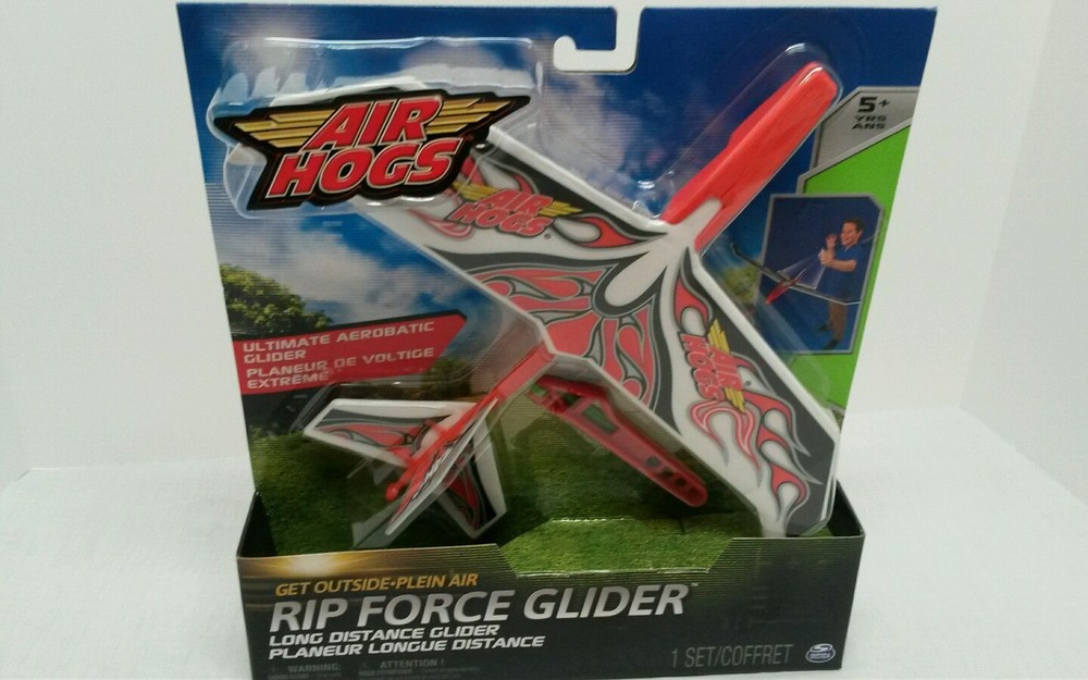 Air Hogs Rip Force Glider ( Color is Red and Black)