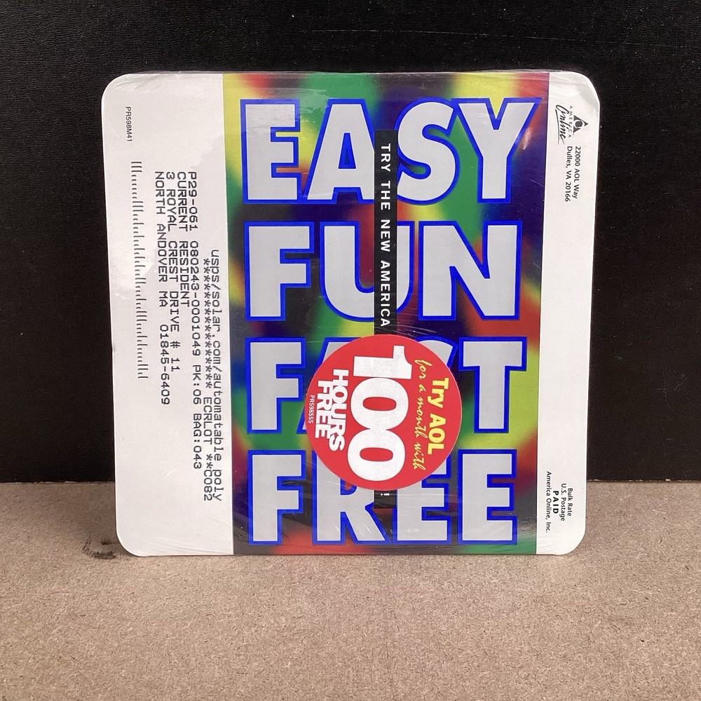 Vintage AOL Version 3.0 Installation CD-ROM