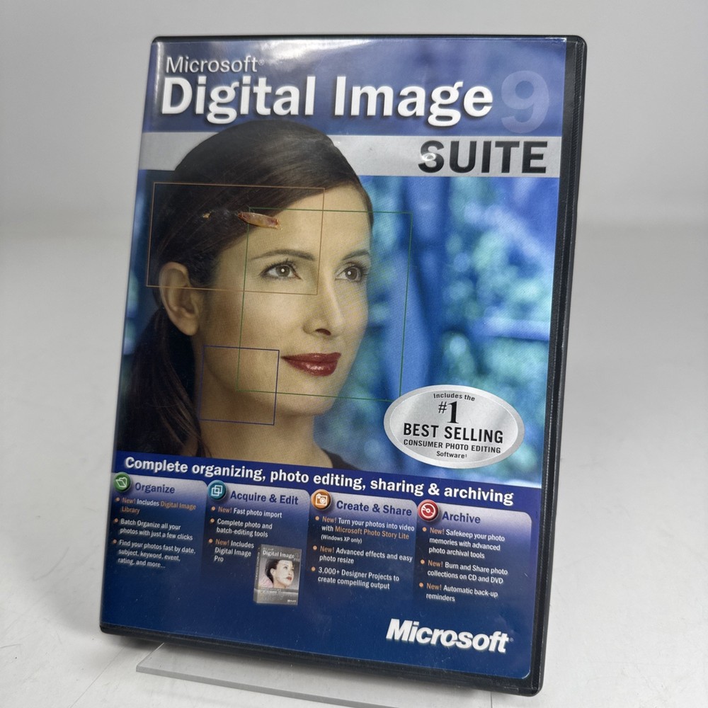 microsoft digital image suite 9 MINT Discs