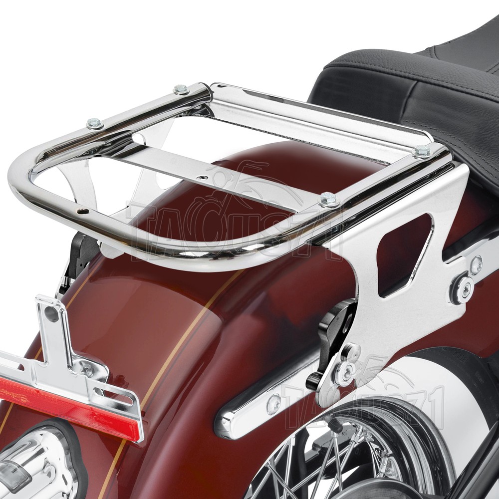 Quick Release Two-up Tour Pack Rack Mount + Docking Kit For Harley Touring 97-08