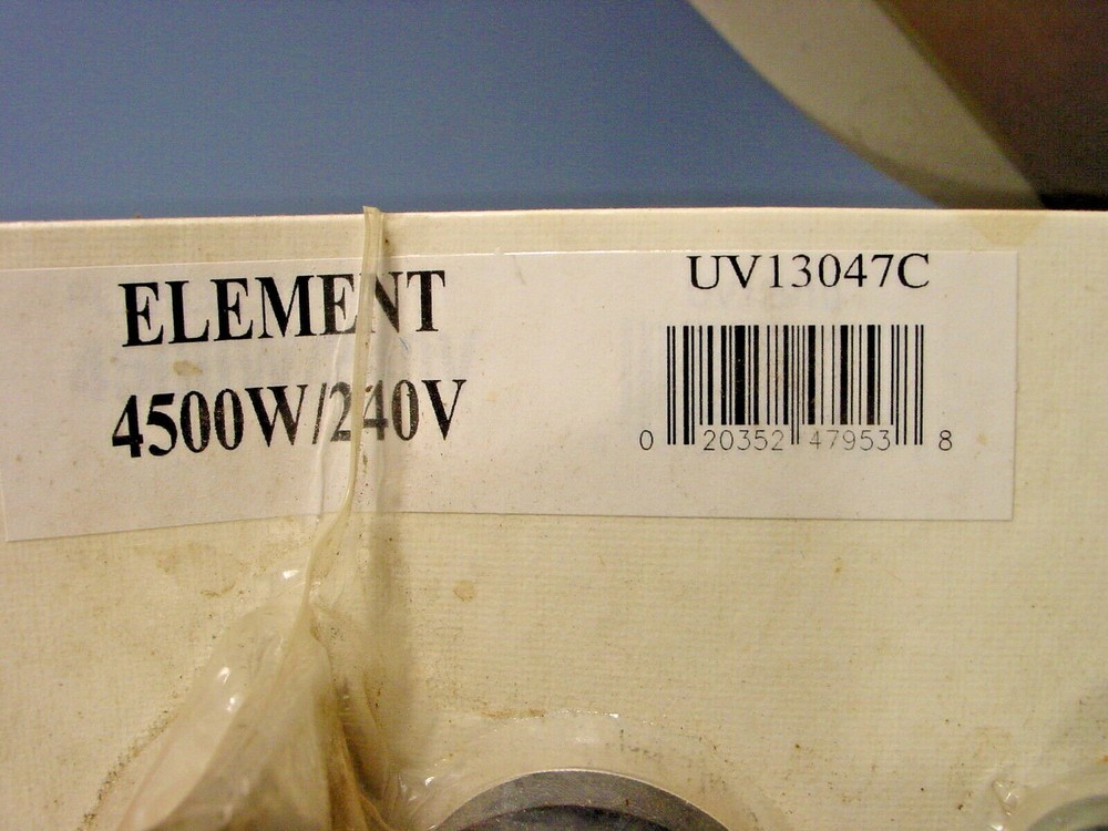 *RHEEM Universal UV13047C Element 240V / 4500W Copper Non-Resistored HWD, Flange