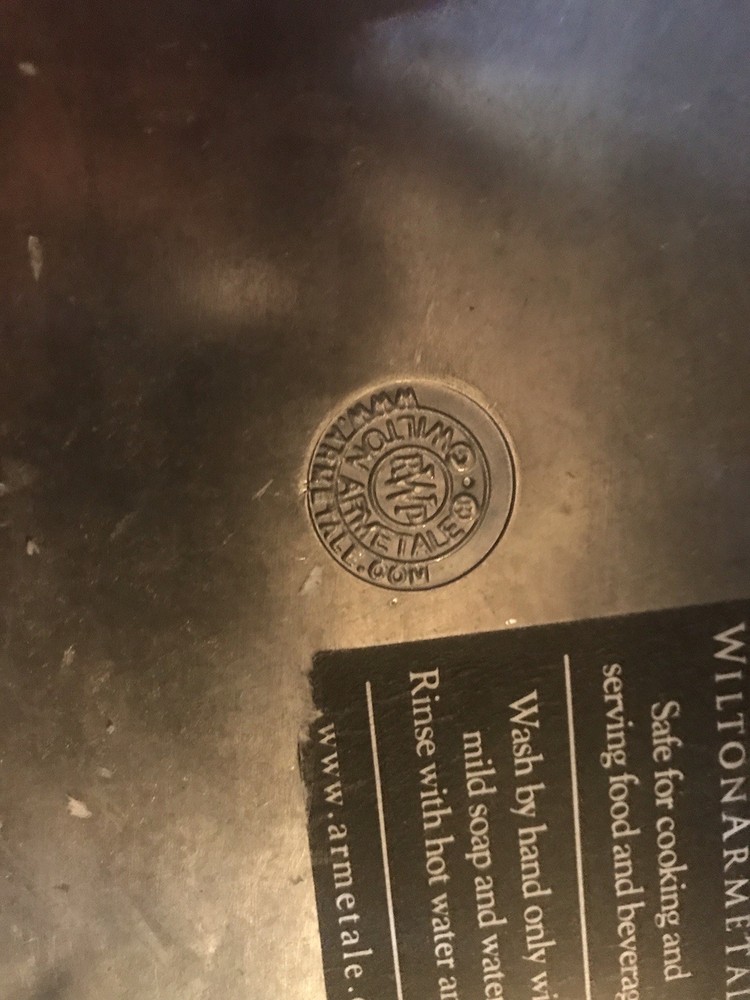 Larger 13” Armetale Serving Tray