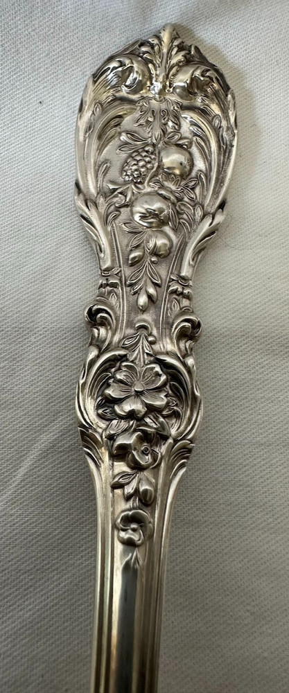 REED & BARTON FRANCIS I Sterling Silver Anniversary PASTA/SPAGHETTI SERVER