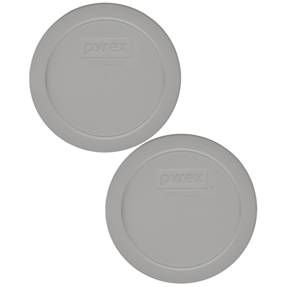 Pyrex 7200-PC 2 Cup Rainstorm Blue Lid (2-Pack)