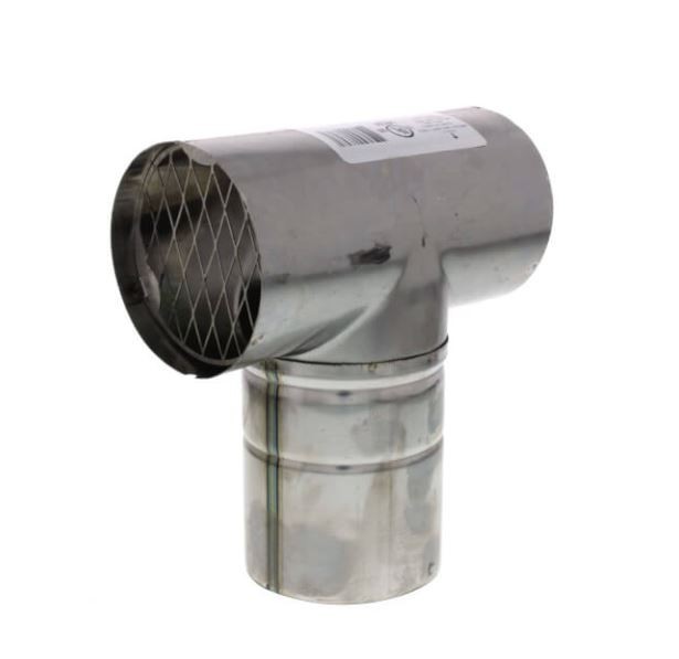 Z-Flex Z-Vent 3" Vent Termination Tee Stainless Steel Venting (2SVSTTF03)