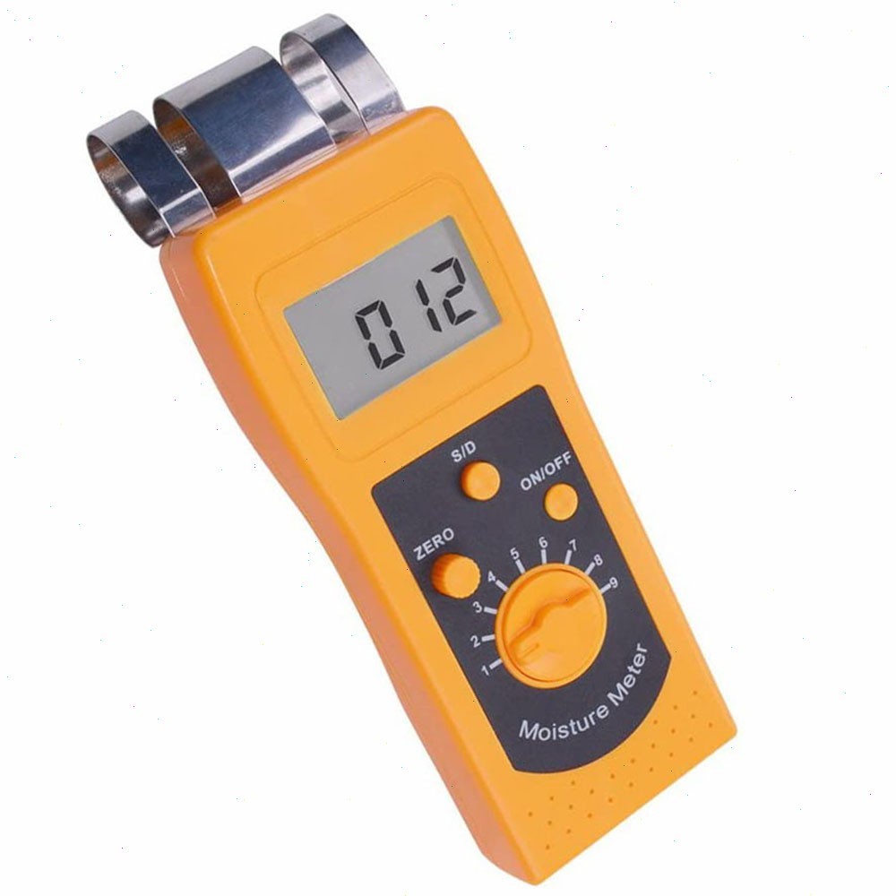Digital Textile Moisture Content Measurement with Range 0.00-2.00%(d)