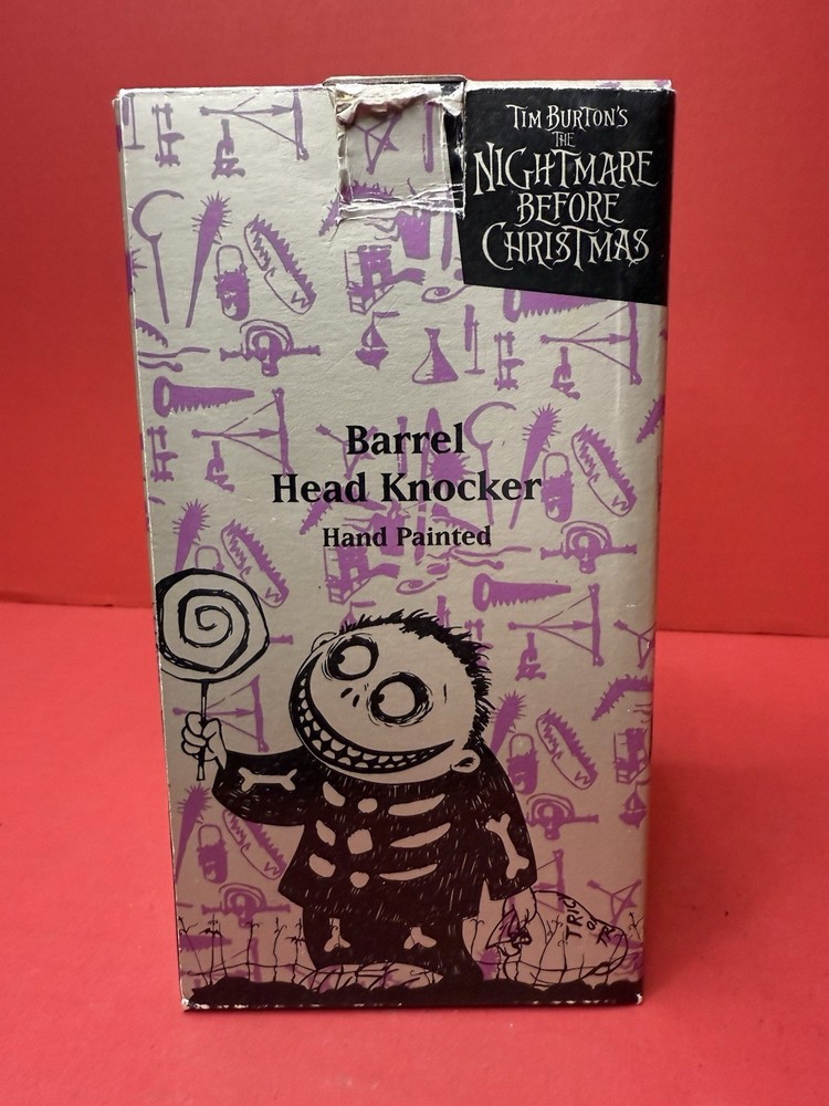 Nightmare Before Christmas Headknockers Barrel
