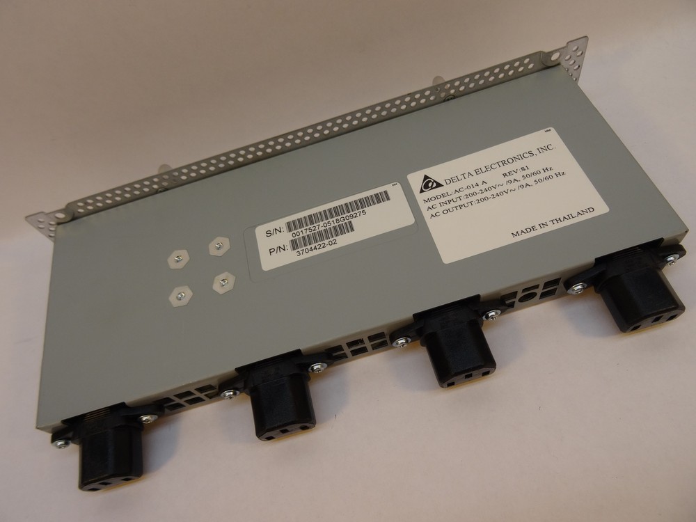 SUNFIRE V12 DELTA ELECTRONICS POWER AC INPUT CONNECTOR BOX 3704422-02