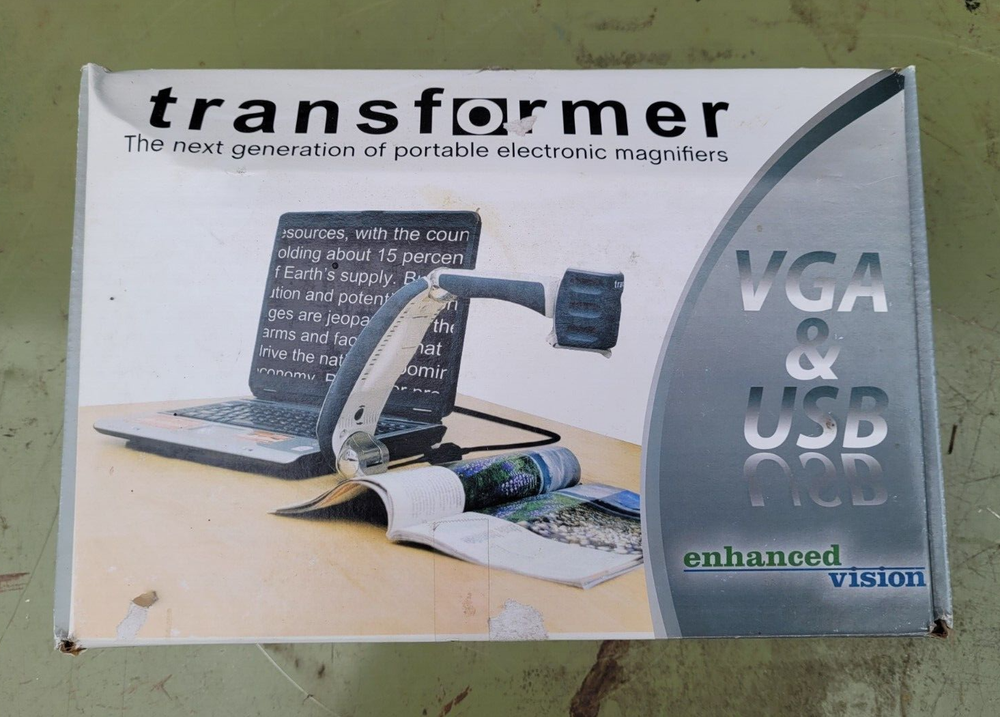 Complete in Original Box Enhanced Vision Transformer Magnifier TRVEA
