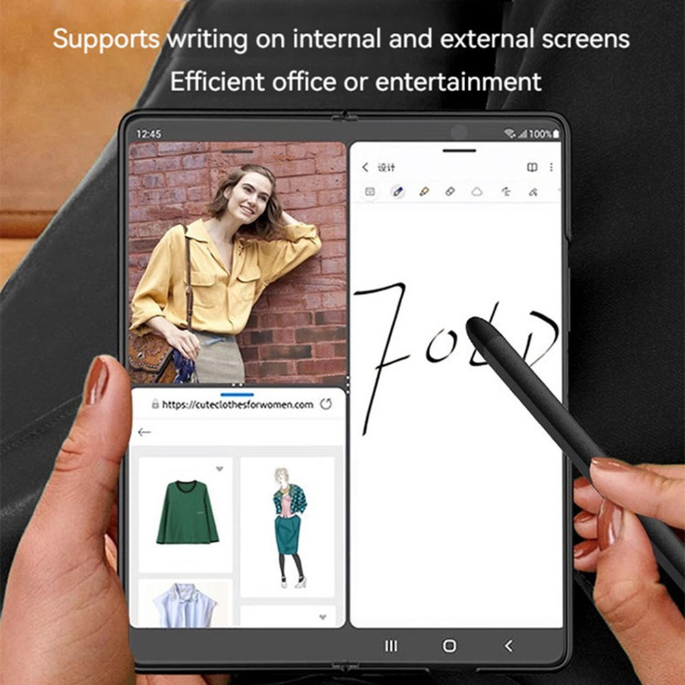 Black Specialized Capacitance Pen For Samsung Galaxy Fold5/Fold2/Fold3/Fold4