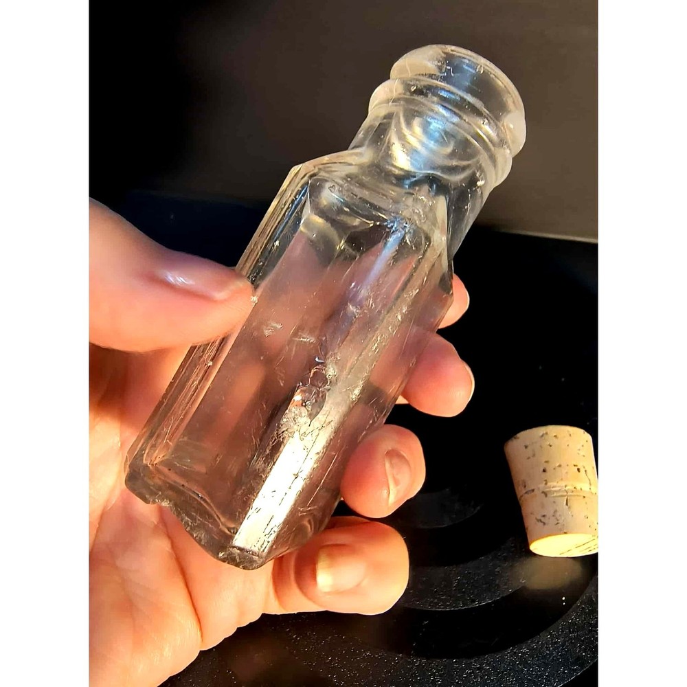 46. Small Old Apothecary Corked Bottle