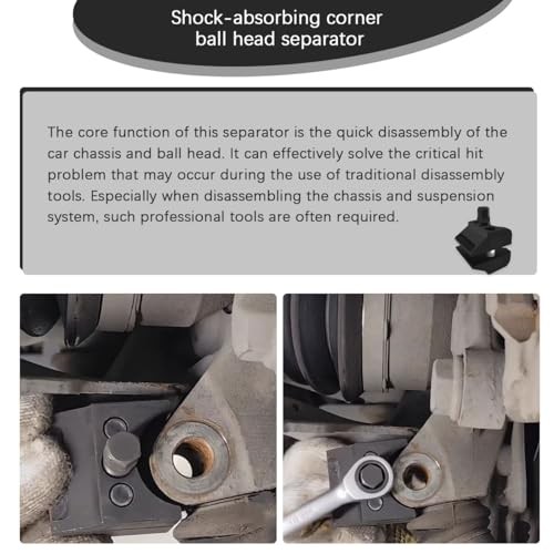 Suspension Strut Split Hub Steering Knuckle Spreader Tool, Double-Sided