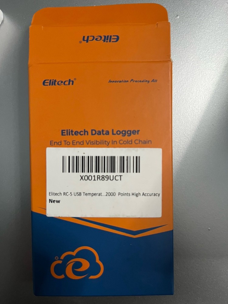 Elitech RC-5 USB Reusable Temperature Data logger Temp Recorder Quick PDF Report
