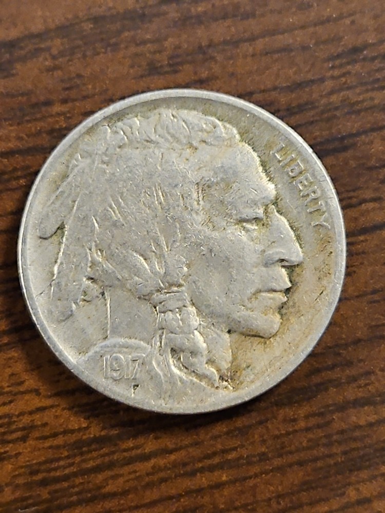 1917 P Buffalo Nickel