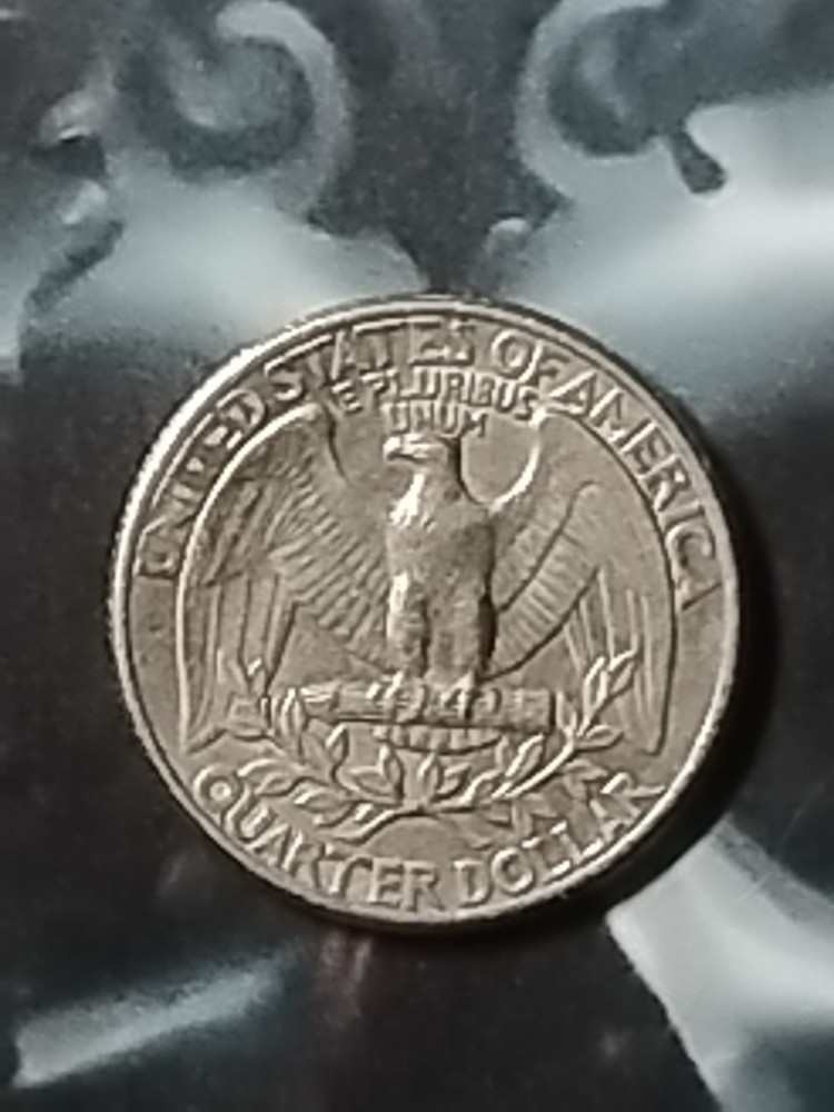 1977-D Liberty Quarter With Multiple Errors