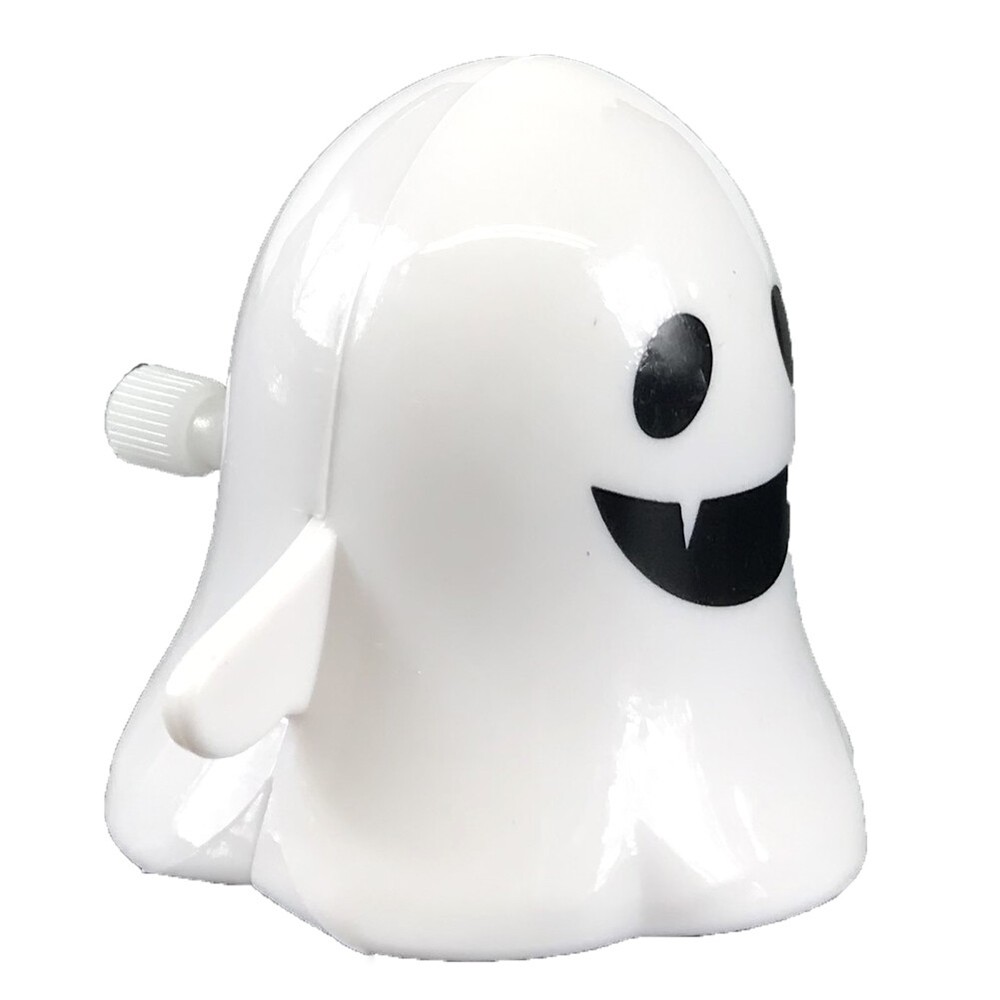 2 Pack Wind Up Ghost Friendly Rolling Walking White Party Favor