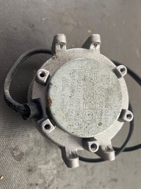 Fasco D565 Unit Bearing Fan Motor
