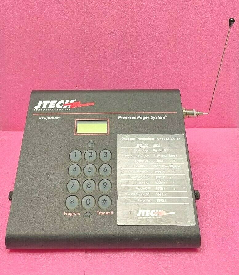 JTech Communications TRA-UHF-PADT Premises Pager System Transceiver