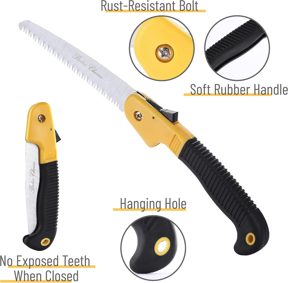 Bates 7-Inch Foldable Camp & Tree Saw