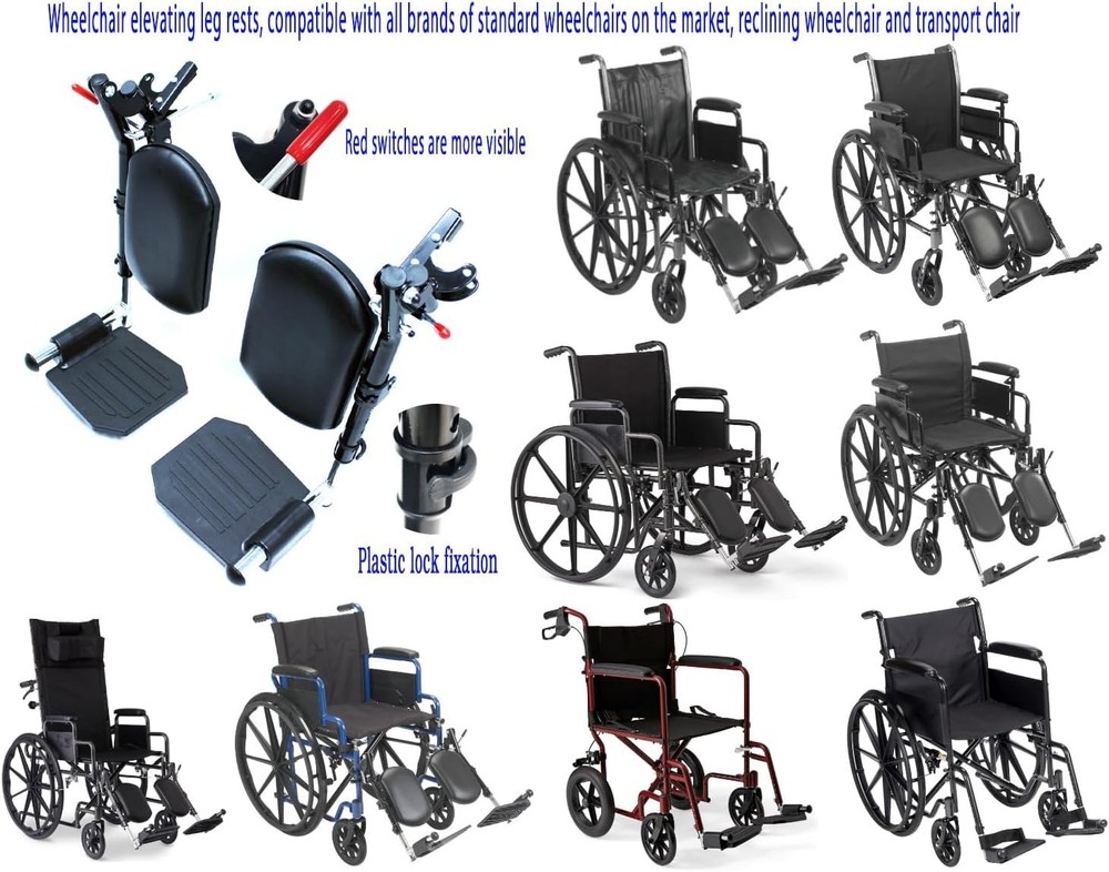 Elevating Legrests - Compatible with LK3JELR