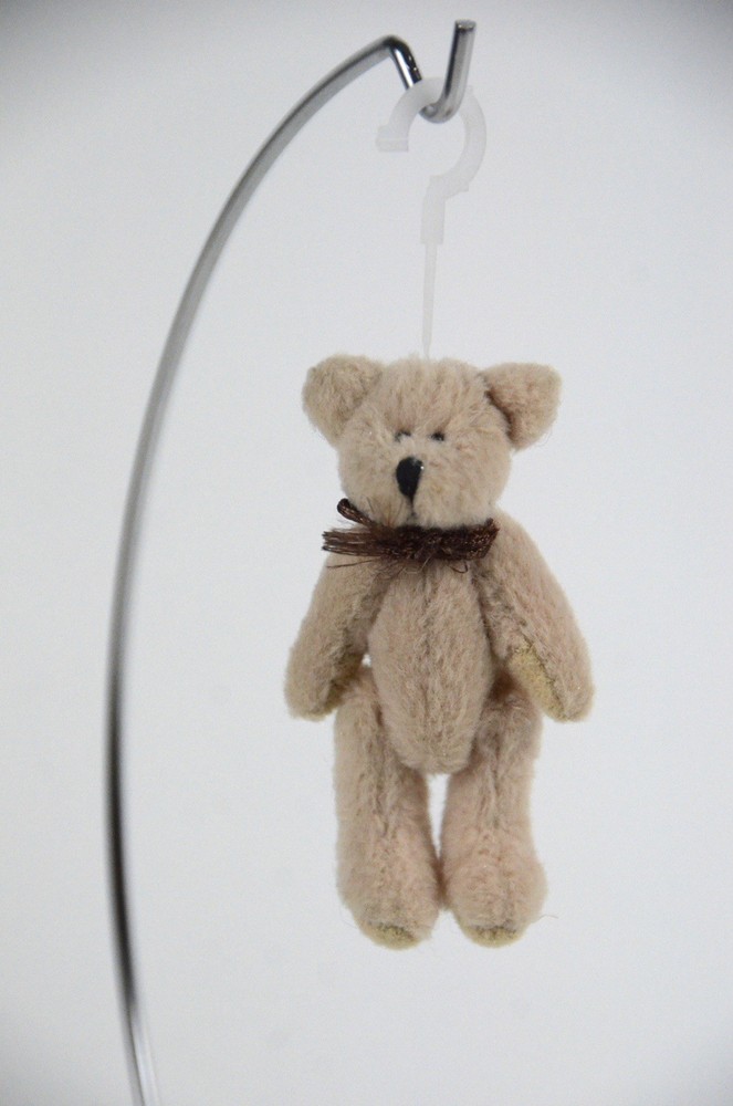 Miniature Mini 2 3/4" Jointed Teddy Bear