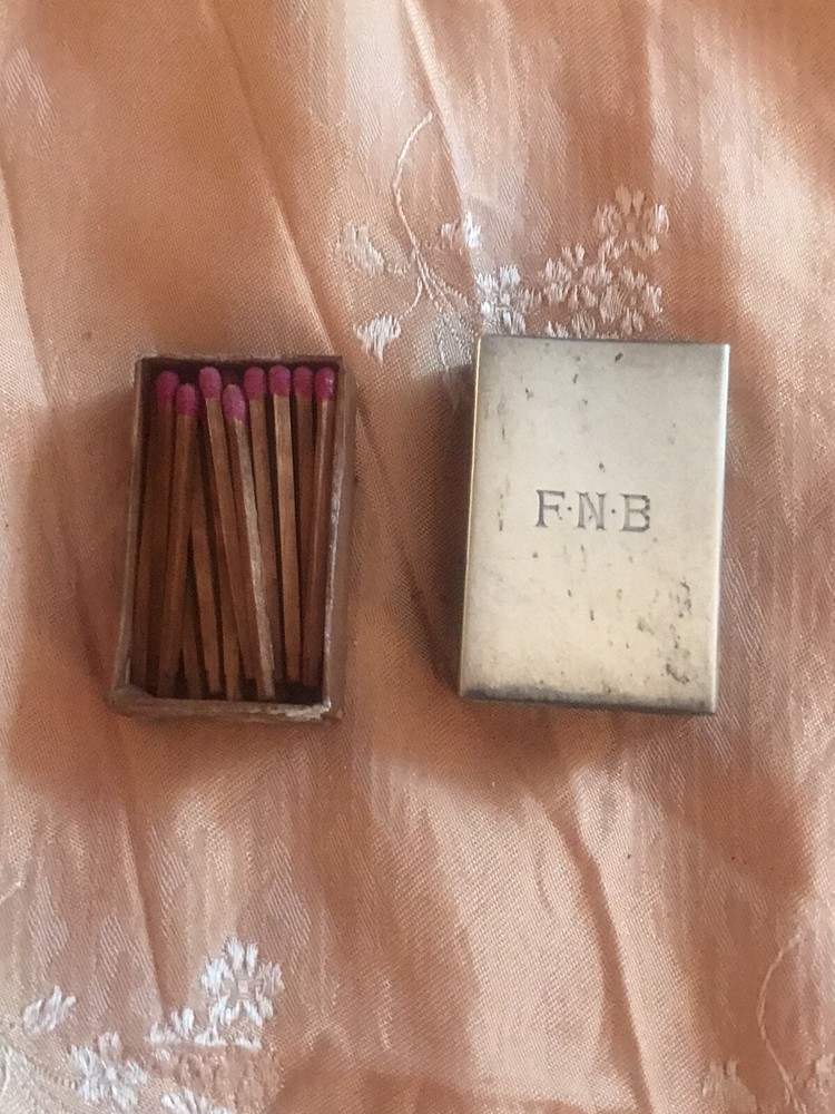 Vintage Sterling Matchbox Covers