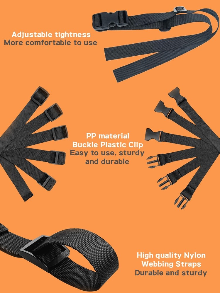 Backpack Chest Strap 2pcs Heavy Duty Adjustable Backpack Strap Quick Release ...