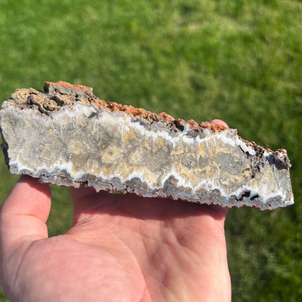 Liberty Ledge Agate Rough Faced Specimen 438gm (P19)