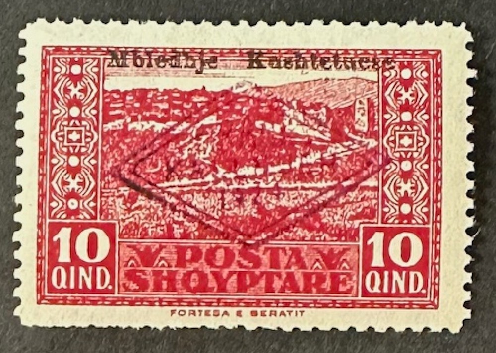 ALBANIA 160  Lovely Mint Light  Hinged Value